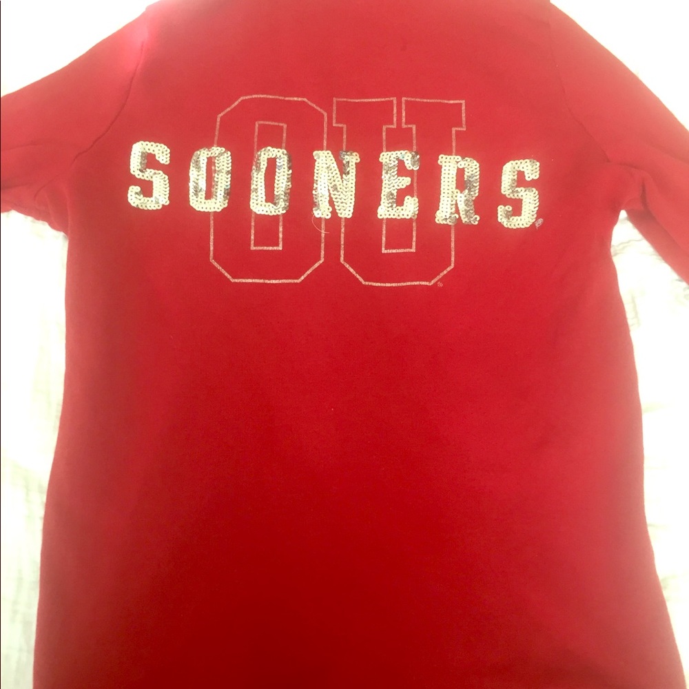 Red Victoria secret Oklahoma Sooners pull over